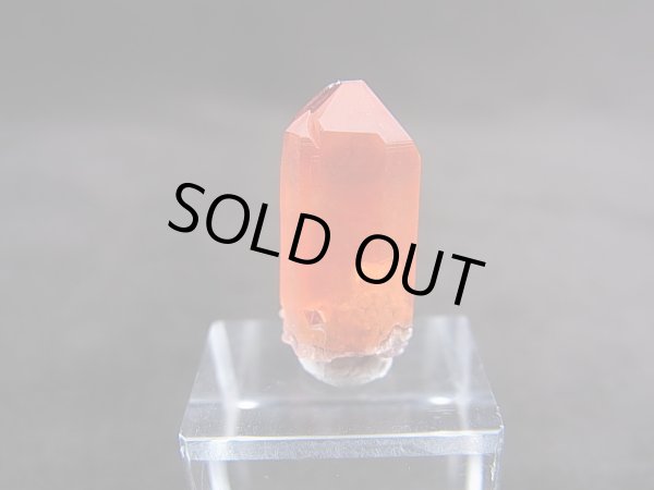 画像1: 南アフリカ・オレンジリバー産レッドヘマタイト水晶 1.6g