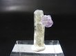 画像1: ドイツ・ザクセン州産フローライトonグリーン水晶 1.4g