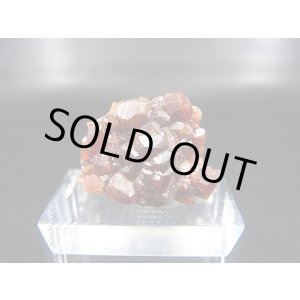 画像: ブラジル・イティンガ産スペサルティンガーネットクラスター 4.3g