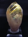 画像1: ブラジル・コルデイロス産アメジスタドーラダ/蛍光ファントムアメジスト（錐面研磨） 74.5g