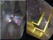 画像2: ブラジル・コルデイロス産アメジスタドーラダ/蛍光ファントムアメジスト（錐面研磨） 74.5g