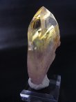 画像1: ブラジル・コルデイロス産アメジスタドーラダ/蛍光ファントムアメジスト（錐面研磨） 82.2g