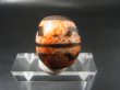 画像1: ヴィンテージ：「赤虎牙蓮花」西蔵（チベット）天珠 約20.5×18.5×17.5mm