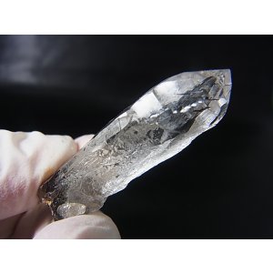 画像: ブラジル・イティンガ産ブラックトルマリンインクルージョン水晶ポイント（ＤＴ） 9.7g