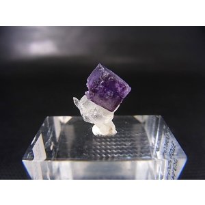 画像: ドイツ・ザクセン州産フローライトon水晶 0.7g