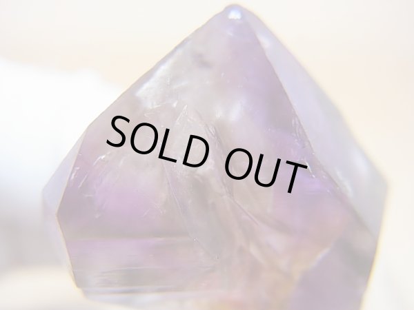 画像2: 新産地：ベトナム・ニントゥアン産アメジスト原石（セプター/水入り） 21.5g