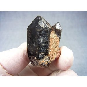 画像: フィンランド・リプシニエミ産モリオン(黒水晶/ケアンゴーム/ツイン) 26.9g