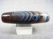 画像1: ボツワナ産ピクチャーアゲート現代天珠 直径約15×53.5mm