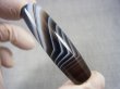 画像2: ボツワナ産ピクチャーアゲート現代天珠 直径約15×53.5mm
