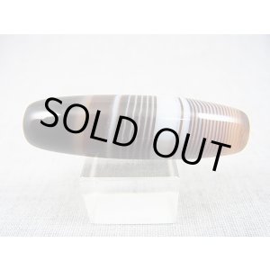 画像: ボツワナ産ピクチャーアゲート現代天珠 直径約12.5×43mm
