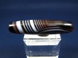 画像2: ボツワナ産ピクチャーアゲート現代天珠 直径約12×50mm