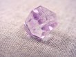 画像1: メキシコ・ベラクルス産アメジストオリジナルビーズ 約13.5×10×10mm