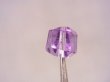 画像1: メキシコ・ベラクルス産アメジストオリジナルビーズ 約6.5×6×6mm
