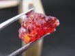 画像2: 宝石品質：ブラジル産エッチング・スペサルティンガーネット原石 14.6カラット