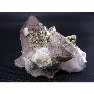 画像: 新産地：ベトナム・ニントゥアン産エピドート/水晶クラスター（カリ長石共生） 114.8g