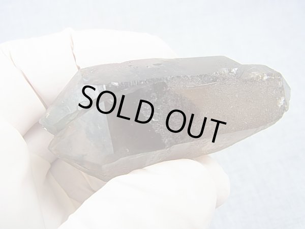 画像1: 新産地：ベトナム・ニントゥアン産スモーキー水晶（ＤＴ/エピドート内包） 62.5g