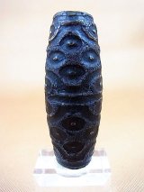 画像: 「三十六眼」老礦（ろうこう）現代天珠 直径約20.5×55.5mm