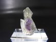 画像1: ドイツ・ザクセン州産フローライトon水晶 2.4g