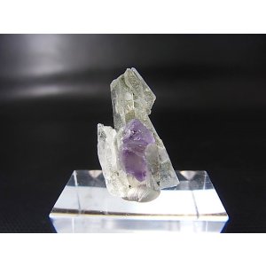 画像: ドイツ・ザクセン州産フローライトon水晶 2.4g