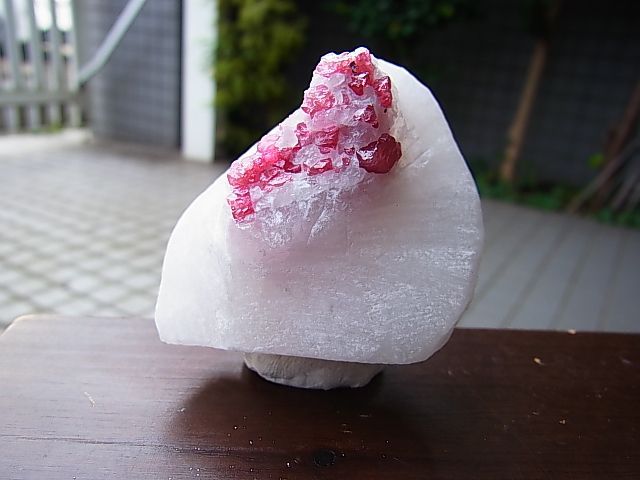 ミャンマー産レッドスピネル原石99.8g パーフェクトストーン PERFECT STONE