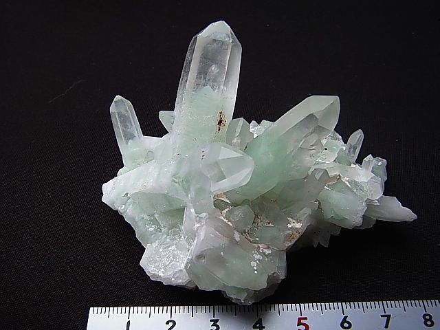 画像: マダガスカル産グリーン水晶クラスター107.0g