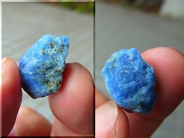 画像: アフガニスタン産コランダム（サファイア）原石4.8g