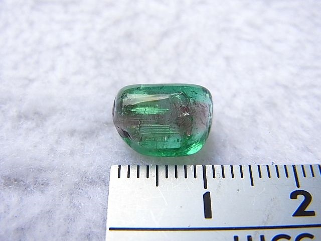画像: 宝石質バイカラー（ウォーターメロン）トルマリン研磨原石 6.8カラット