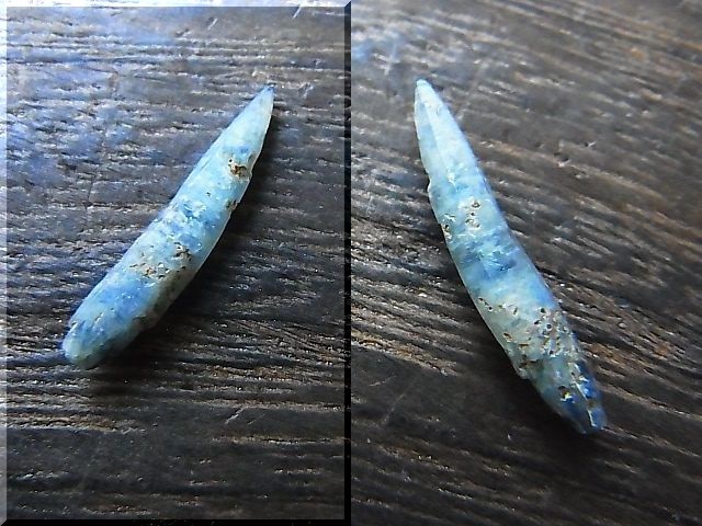 画像: スリランカ産非加熱ブルーサファイア（犬牙結晶）原石 2.6カラット