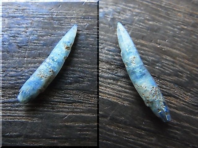画像: スリランカ産非加熱ブルーサファイア（犬牙結晶）原石 2.6カラット