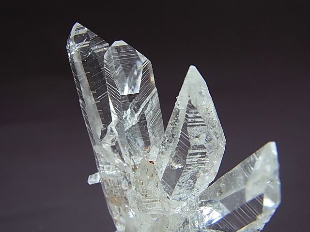 画像: 4連：コロンビアン・レムリアンシード水晶クラスター72.1g