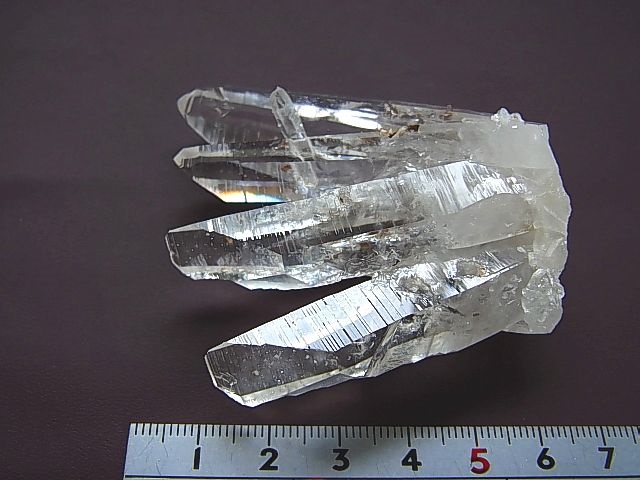 画像: 4連：コロンビアン・レムリアンシード水晶クラスター72.1g