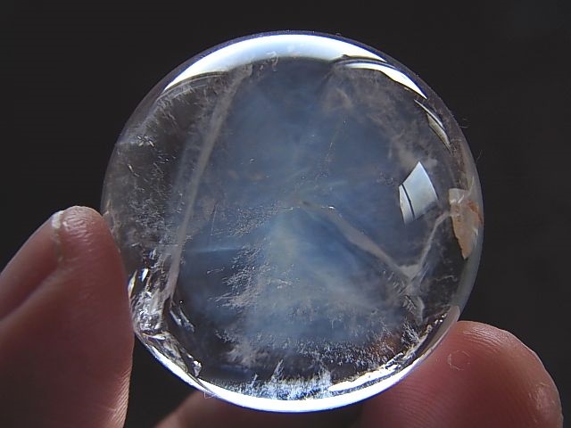 画像: ファントム入りエンジェルラダー水晶SAスフィア 39.5mm