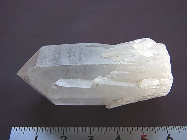 画像: マダガスカル産ホワイトキャンドル水晶ポイント53.1g
