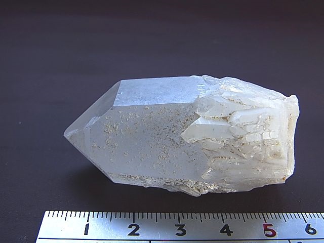画像: マダガスカル産ホワイトキャンドル水晶ポイント60.4g