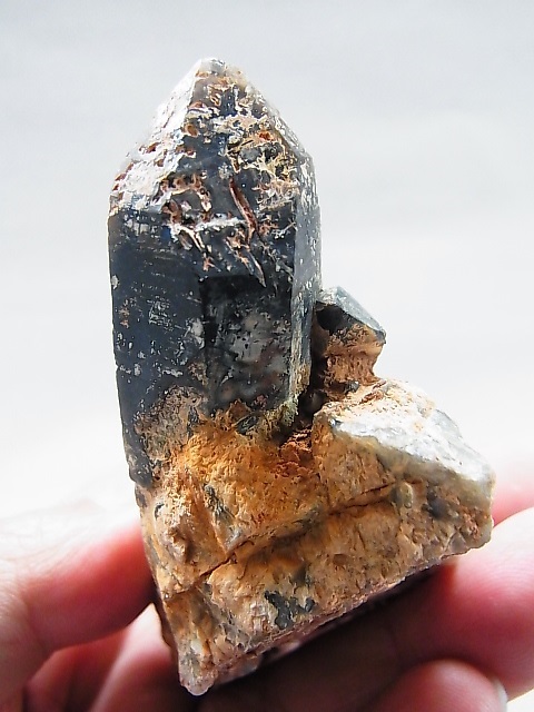 画像: フィンランド・リプシニエミ産モリオン（黒水晶）ポイント127.6g