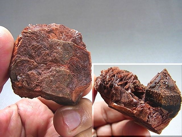 画像: フィンランド・リプシニエミ産バライト付きモリオン（黒水晶）75.9g