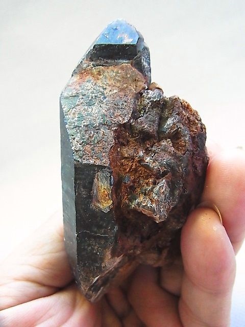 画像: フィンランド・リプシニエミ産モリオン（黒水晶）ポイント134.6g