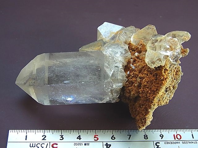 画像: スカルドゥ産サンドクオーツオン水晶ポイント184.8g