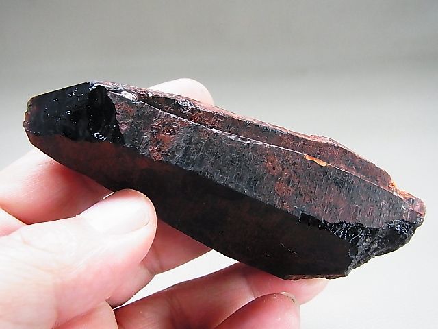 画像: フィンランド・リプシニエミ産モリオン（黒水晶）ポイント134.9g