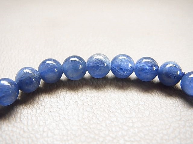 画像: 限定入荷品超特価：ブルーカイヤナイト3A粒売りビーズ6.2-5.9mm