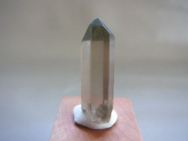 画像: スイスモンブラン・クリアスモーキー水晶ポイント6.3g