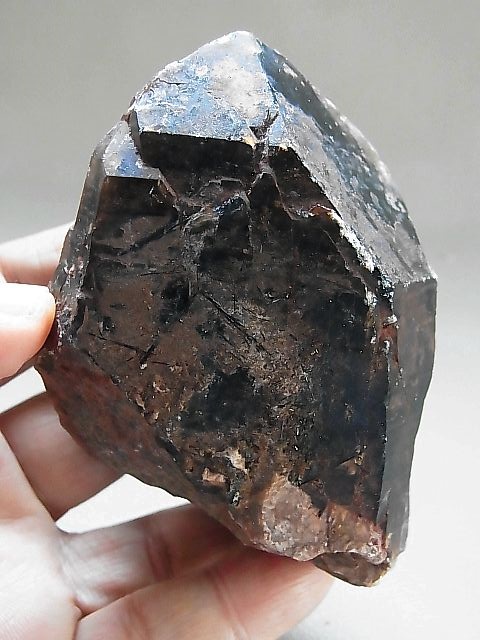 画像: フィンランド・リプシニエミ産モリオン（黒水晶）ポイント310.9g