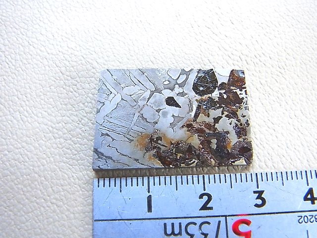 画像: ロシア産セイムチャン・パラサイト（石鉄）隕石11.0g