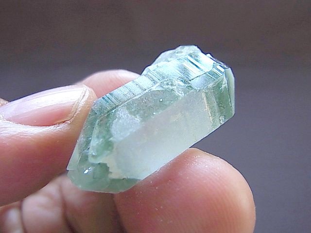 画像: スカルドゥ産グリーンファントム水晶（ＤＴ）10.9g