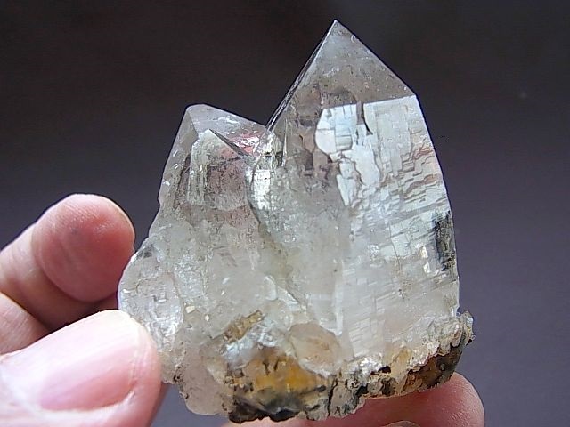 画像: スカルドゥ産ダブルポイント水晶126.9g