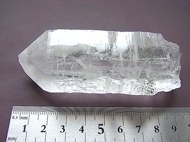画像: スカルドゥ産エッチング水晶ポイント156.1g
