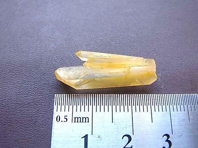 画像: 五代松鉱山産トラピチェ・レモン水晶1.9g