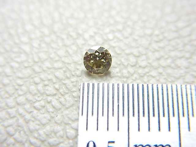 【大特価】 0.278ct  天然ダイヤモンド イエロー ルース