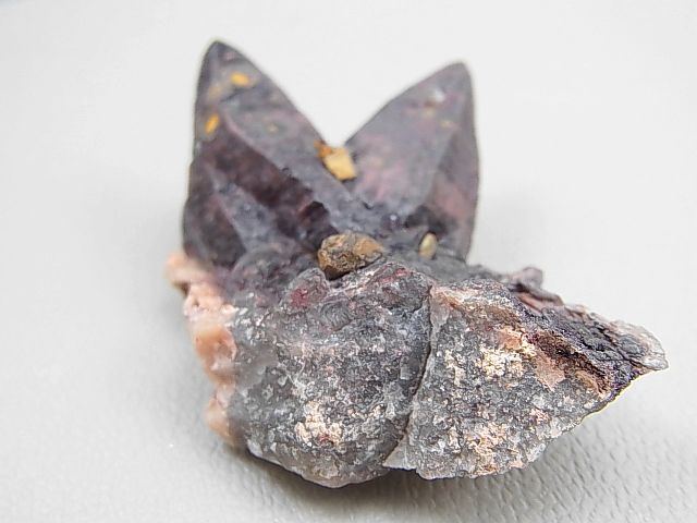 画像: タンザニア産リモナイト水晶ダブルポイント24.3g