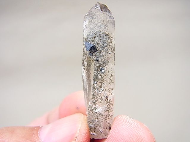 画像: ノルウェー産アナテース付き水晶原石6.4g